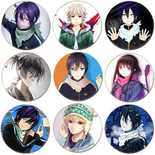 Load image into Gallery viewer, 1pcs Anime Noragami Aragoto Yato Cosplay Badge Iki Hiyori Brooch Pin Yukine Collection Badge for Backpack Clothes