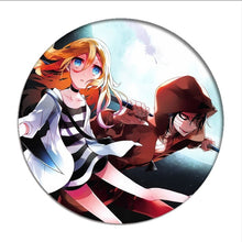 Load image into Gallery viewer, 1pcs Anime Angels of Death Cosplay Badge Cartoon Rachel Gardner Ray Brooch Pins Zack Collection bags Badges for Backpacks