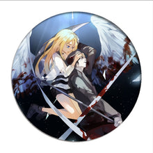 Load image into Gallery viewer, 1pcs Anime Angels of Death Cosplay Badge Cartoon Rachel Gardner Ray Brooch Pins Zack Collection bags Badges for Backpacks