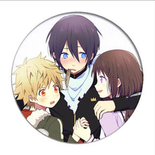 Load image into Gallery viewer, 1pcs Anime Noragami Aragoto Yato Cosplay Badge Iki Hiyori Brooch Pin Yukine Collection Badge for Backpack Clothes
