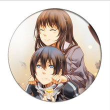 Load image into Gallery viewer, 1pcs Anime Noragami Aragoto Yato Cosplay Badge Iki Hiyori Brooch Pin Yukine Collection Badge for Backpack Clothes