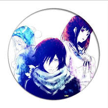 Load image into Gallery viewer, 1pcs Anime Noragami Aragoto Yato Cosplay Badge Iki Hiyori Brooch Pin Yukine Collection Badge for Backpack Clothes