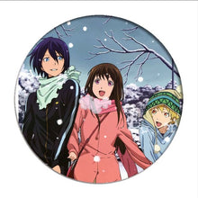 Load image into Gallery viewer, 1pcs Anime Noragami Aragoto Yato Cosplay Badge Iki Hiyori Brooch Pin Yukine Collection Badge for Backpack Clothes