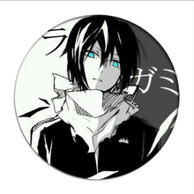 Load image into Gallery viewer, 1pcs Anime Noragami Aragoto Yato Cosplay Badge Iki Hiyori Brooch Pin Yukine Collection Badge for Backpack Clothes