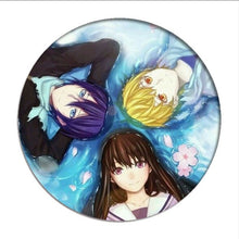 Load image into Gallery viewer, 1pcs Anime Noragami Aragoto Yato Cosplay Badge Iki Hiyori Brooch Pin Yukine Collection Badge for Backpack Clothes
