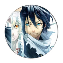Load image into Gallery viewer, 1pcs Anime Noragami Aragoto Yato Cosplay Badge Iki Hiyori Brooch Pin Yukine Collection Badge for Backpack Clothes